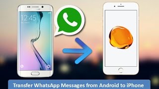How to Transfer WhatsApp Messages from Android to iPhone 7 or iPhone 7 Plus for Free