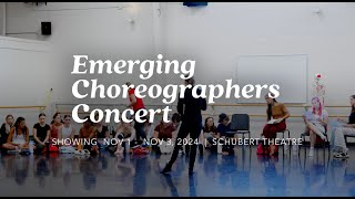 Behind the Scenes: 2024 Emerging Choreographers Concert