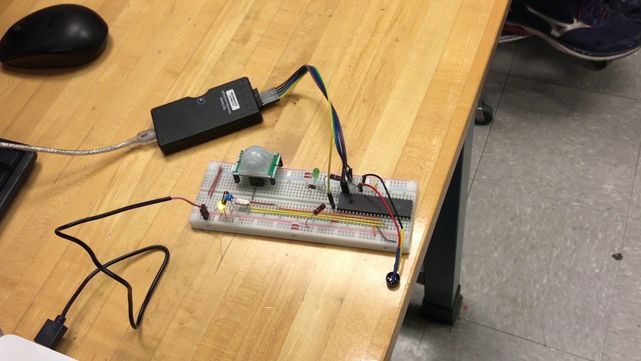Interfacing with PIC Microcontroller - YouTube