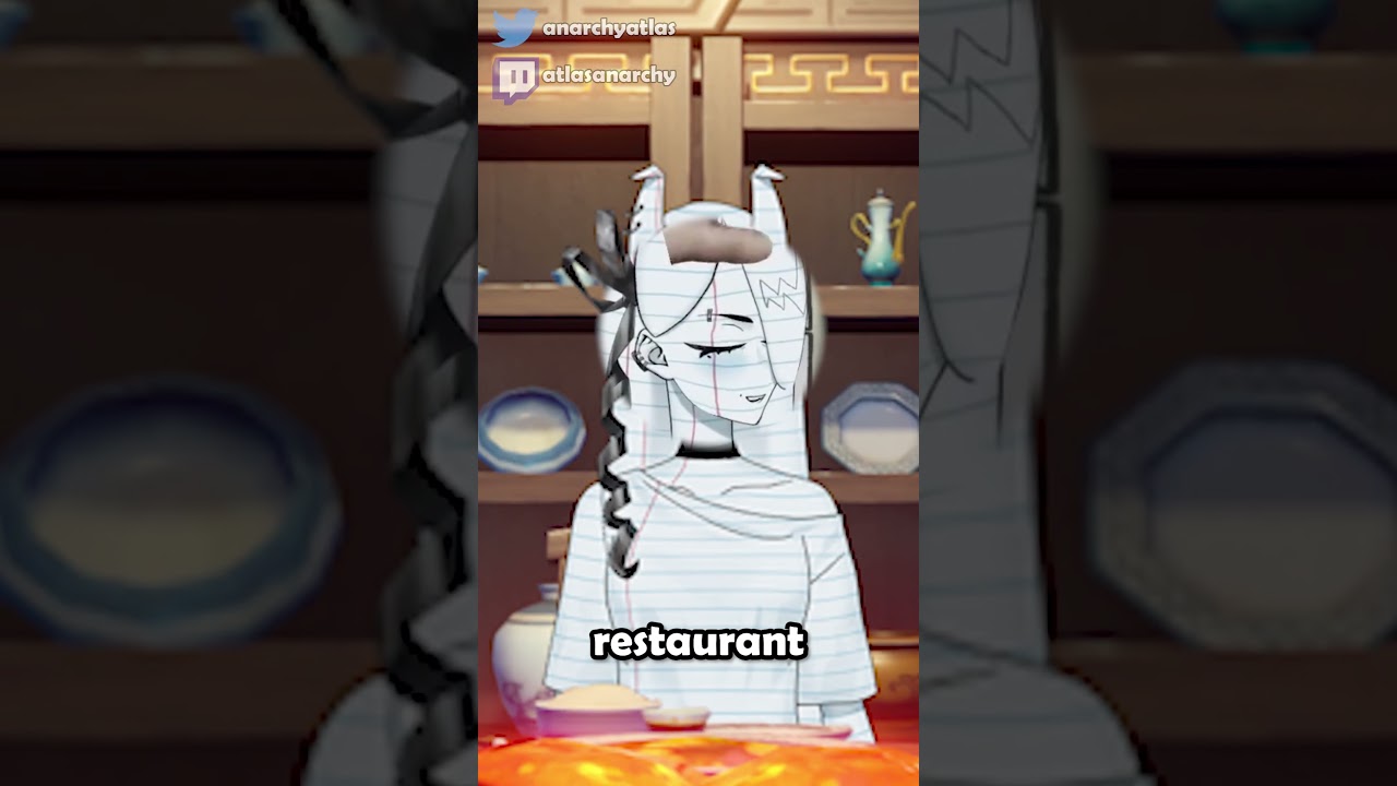 papel's restaurant idea 🍜🥡  #vtuber #vtuberclips