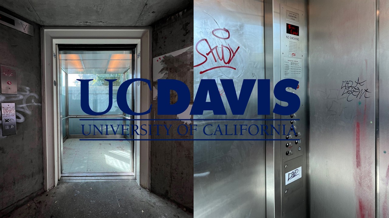 Disgusting Montgomery Hydraulic Elevator - Quad Garage, UCD - Davis, CA