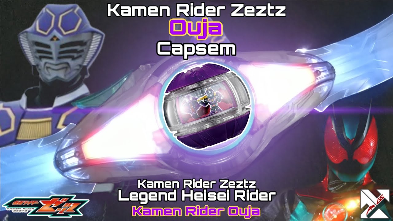 ZEZTZ | OUJA CAPSEM LEGEND HEISEI RIDER (HENSHIN SOUND) - KAMEN