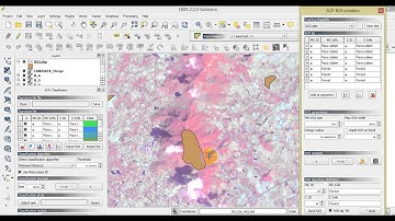 Supervised classification by QGIS
