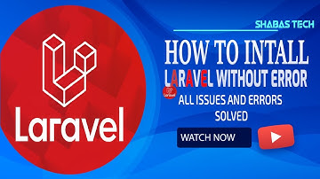 How to install laravel without any errors ( all errors solved )