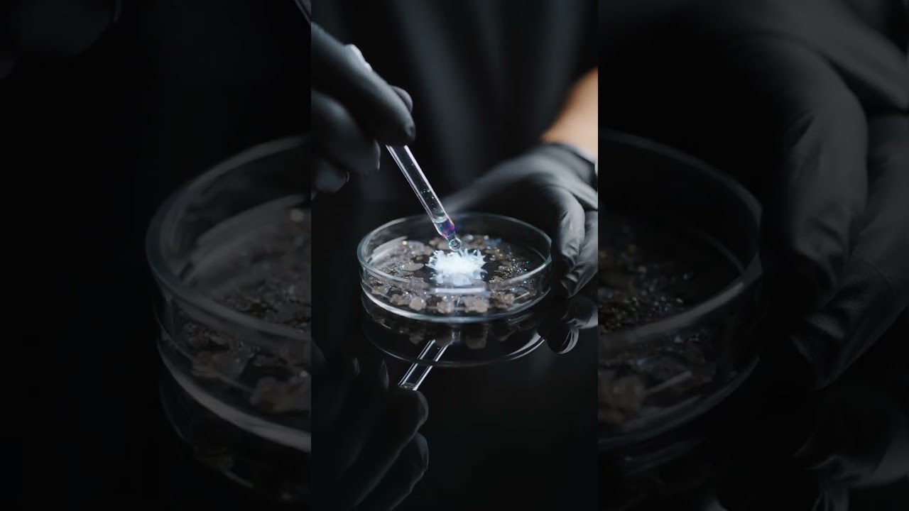 Quantum Webs Ignite in Mesmerizing Macro ASMR