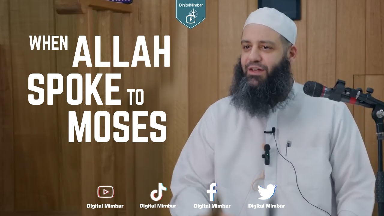 When Allah spoke to Moses about the true purpose of life - Abu Bakr Zoud
