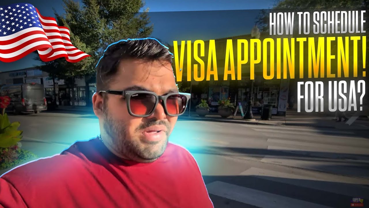 HOW TO SCHEDULE A VISA APPOINTMENT FOR USA 🇺🇸 - YouTube