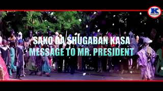 AUTAN ZAKI - MESSAGE TO PRESIDENT BUHARI