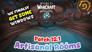 World Of Warcraft: Artisanal Rooms Preview ✨ Patch 12.1