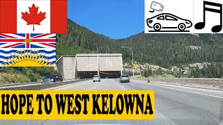 #157 Driving from Hope to West Kelowna, British Columbia, Canada
