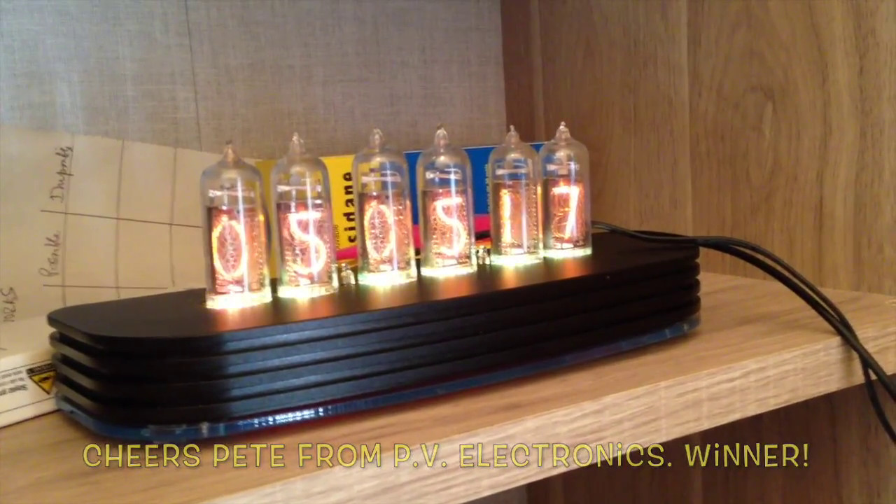 Building A Nixie Clock Kit From Pv Electronics Youtube