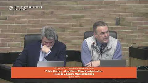 Planning Commission Meeting December 9, 2025