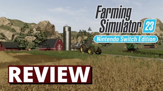 Review (Switch) Farming Simulator YouTube 23 -