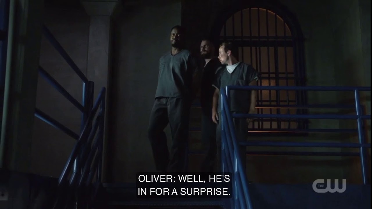 Arrow [7x3] Oliver and Turner Talk