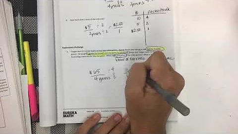 Grade 6 module 1 lesson 16 classwork