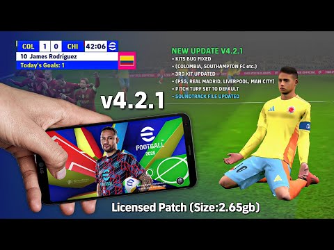 EFootball Patch 2025 Mobile V4 2 1 Update How To Download EFootball Patch For Andriod IOS