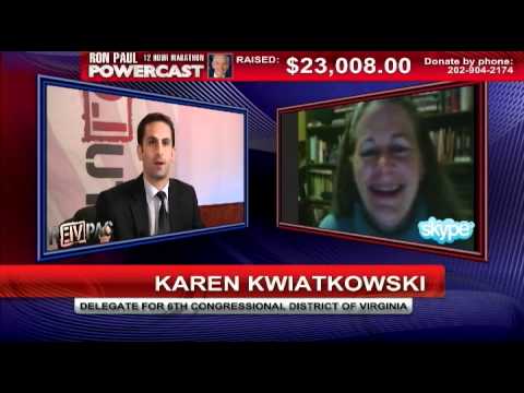 Karen Kwiatkowski on the Ron Paul Powercast