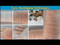 Bandaging Procedure | All Types of Bandaging Techniques | Medical &amp; Nursing | Health Sector