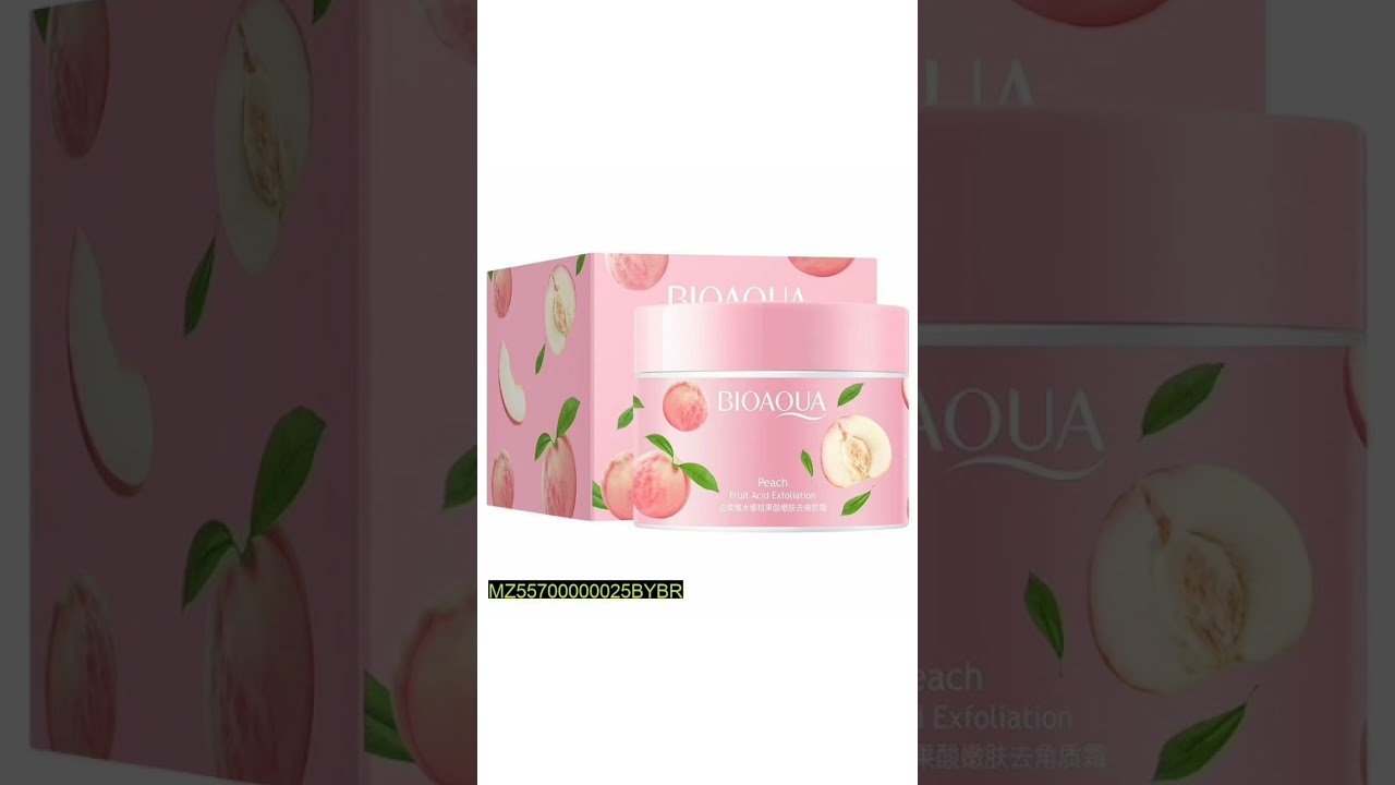 Peach Extract Fruit Acid Exfoliation Scrub,140g order and details my Instagram account