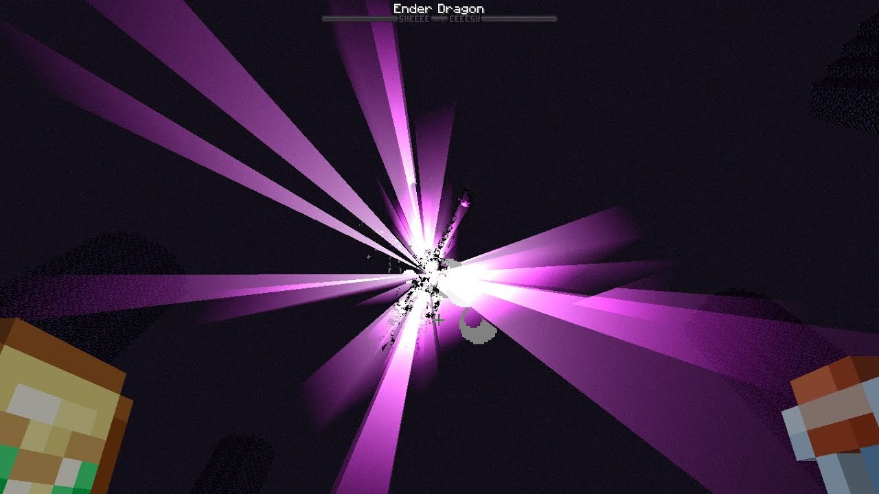 First Try Solo Fight Ender Dragon Respawn (with Elytra) YouTube