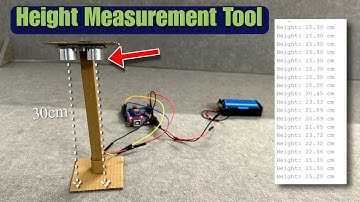 Arduino Magic: Height Measurement Tool in Seconds! (Live Demo)