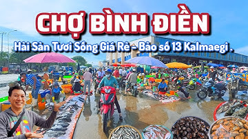 Ngập tràn Hải Sản Tươi Sống Xổ Quá Rẻ Tại Chợ Đầu Mối Bình Điền - Sáng 7/11/2025