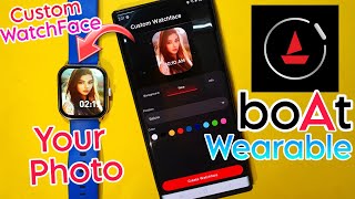 boat watch m apni photo kaise lagaye | How To Your Photo In Boat Smartwatch screenshot 3