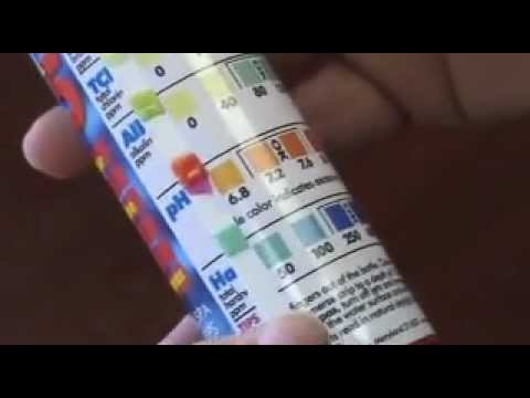 Spa Test Strips Color Chart