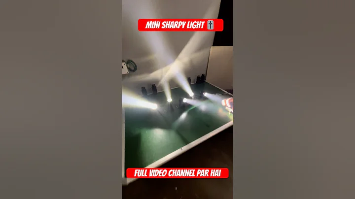 Mini sharpy light mini dj no.1.          #dj #shorts #subscribe #trending