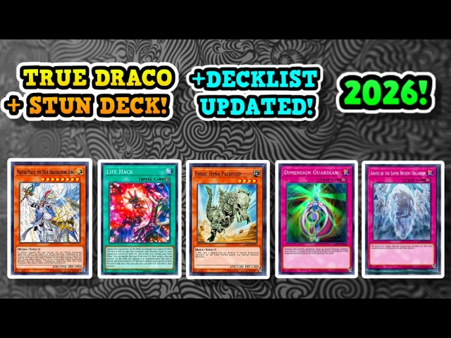 TRUE DRACO + STUN 2026 + Decklist Updated / COMBOS / Season 50 / Unending  Nightmare + Life Hack / 9