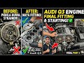 "Audi Q3 Engine Repair: Final Fitting aur Starting Test! (Part 3) | Manish Car Technology"