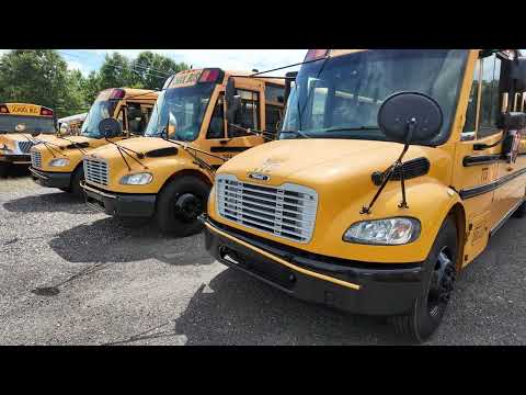 30 Matching 72 Passenger Thomas Cummins Diesel walkaround video