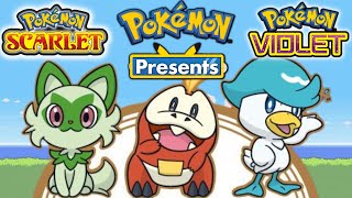 NEW POKEMON PRESENTS is FINALLY COMING! Pokemon Scarlet and Violet News