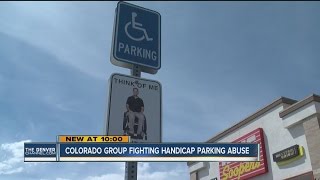 Colorado group fighting handicap parking abuse