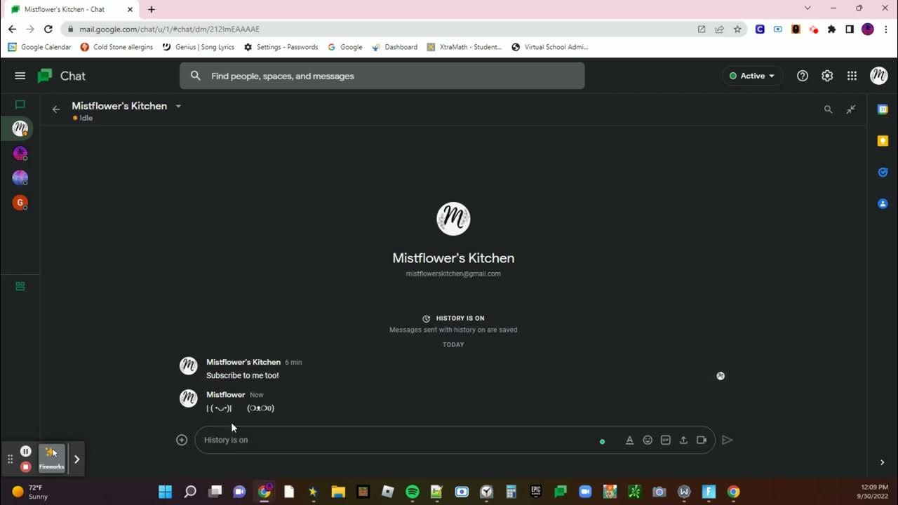 Google Chat Easter Eggs Part 1 YouTube Google Chat Easter Eggs Part 1 YouTube
