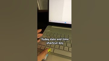 Today date and time shortcut key #computer #computereducation #shortcutkeys #asmr