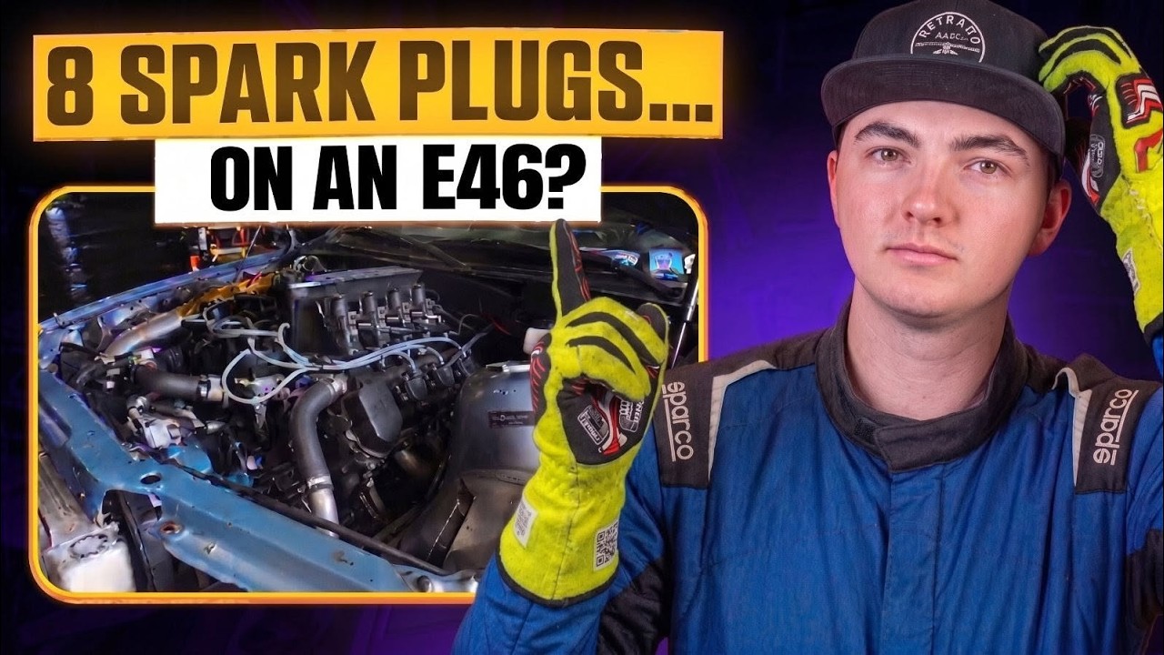 Changing Spark Plugs on My E46... That Has a BOAT MOTOR