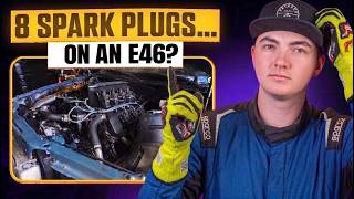 Changing Spark Plugs on My E46... That Has a BOAT MOTOR