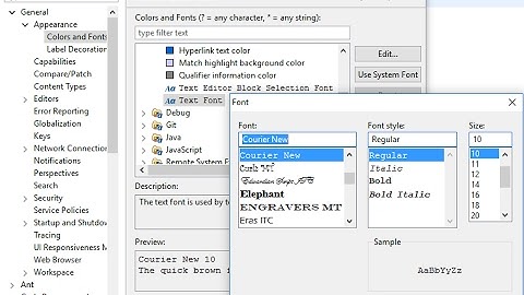 Eclipse IDE - Increase Font Size - Intact Abode