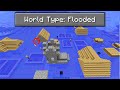 So I added a “flooded” world type to minecraft…