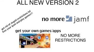 [V2] how to DELETE JAMF for singapore school ipads! (delete device management)