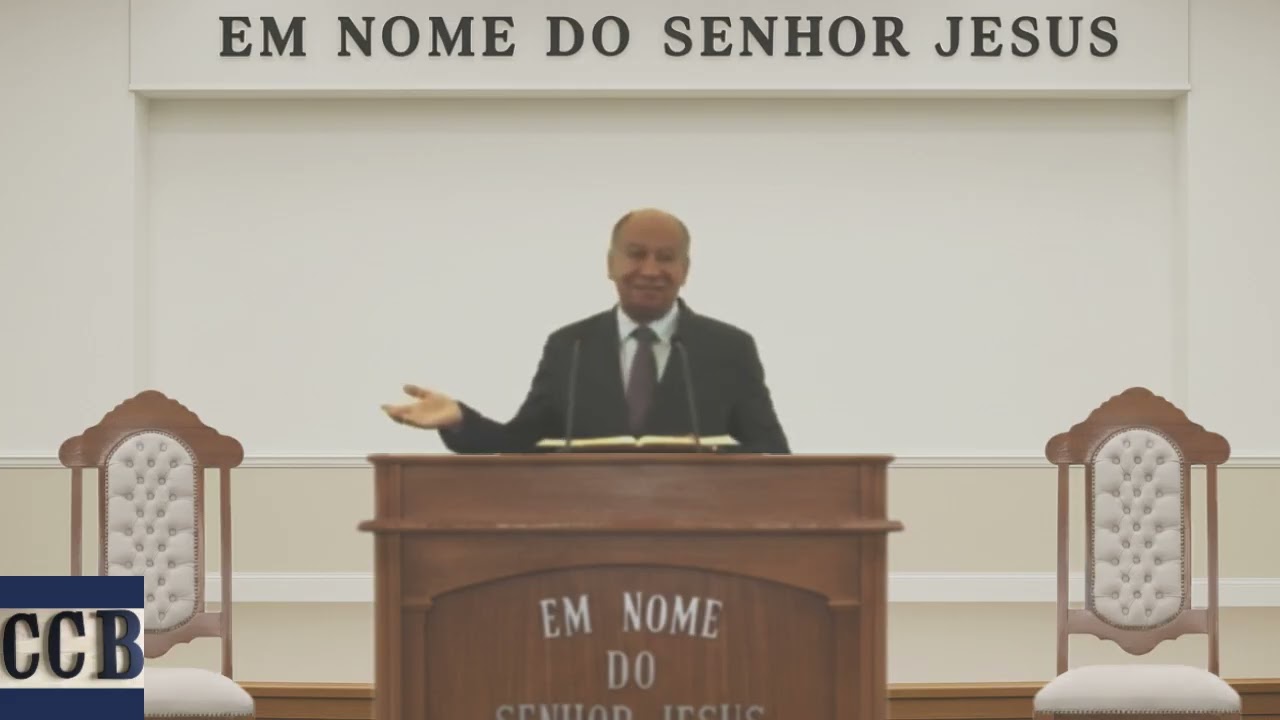 Santo Culto CCB Palavra Hoje Online - 26/02/2026 - Qui - Salmo 46