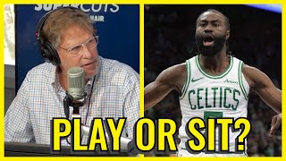 Celtics fans should be CONCERNED about Jaylen Brown's knee injury?