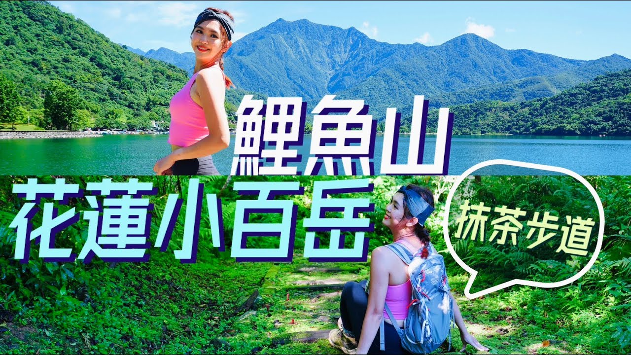 花蓮小百岳【鯉魚山】⛰️抹茶步道綠地毯🍃鯉魚潭真的像鯉魚嗎?🐟吃壽豐美食好幸福🍧