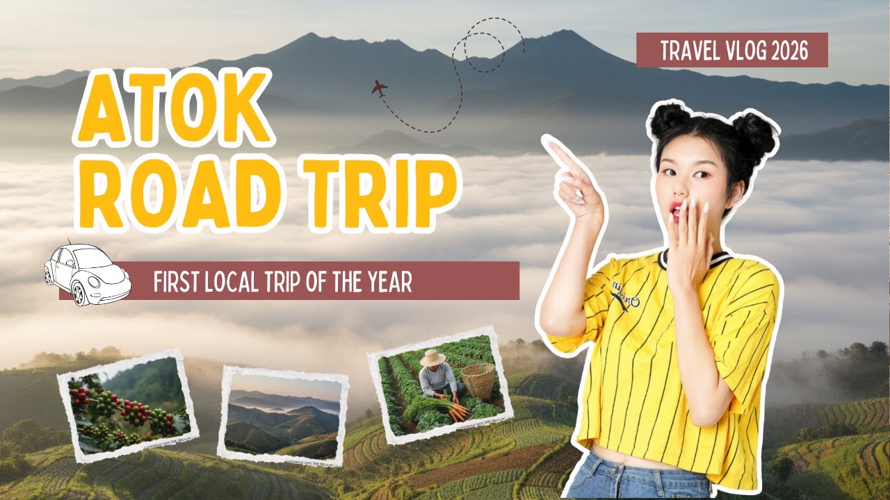 Driving into the Clouds: Our Foggy Road Trip to Atok, Benguet