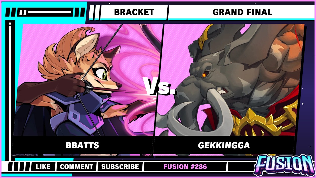 Fusion #286 - Bracket - Grand Final - Bbatts (Fleet) VS Gekkingga (Loxodont) - RoA2