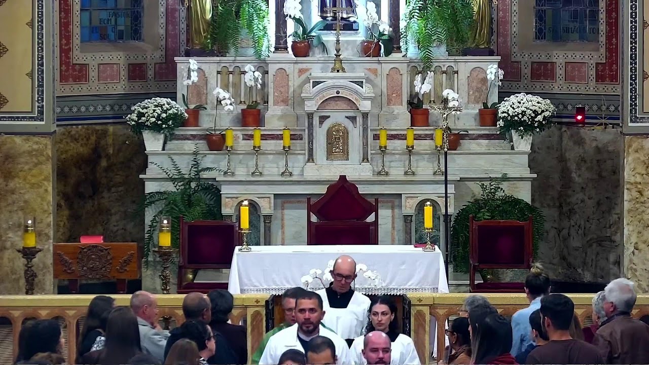 Made with Restream. Livestream on 30+ platforms at once via https://restream.io10° Domingo do Tempo Comum.
"Na força da Palavra e da Eucaristia, acolhamos a saúde de Deus e o que Ele nos propõe, que é a misericórdia que só acolhe.""Queridos irmãos e irmãs em Cristo, alertamos para todos tenham prudência e cuidado com possíveis fraudes. O único PIX oficial da Paróquia Nossa Senhora do Carmo, de Campestre-MG, é o CNPJ: 20.775.128/0041-21. Que Deus nos ilumine para estarmos sempre atentos e protegidos. 🙏"Paróquia de Nossa Senhora do Carmo
Igreja Matriz de Campestre - MG
Diocese de Guaxupé