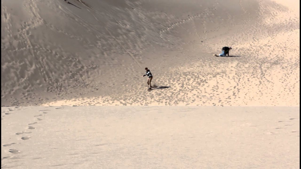 Snowboard In The Great Sand Dunes In Colorado Youtube inside How To Snowboard On Sand Dunes