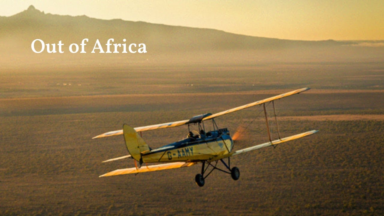 [1HR, Repeat] Out of Africa, Flying over Africa by John Barry