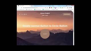 How to add custom circle button on squarespace website with full source code
